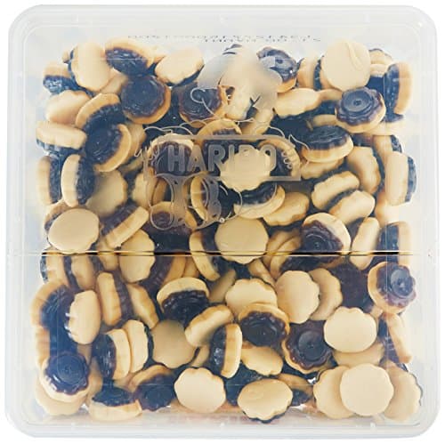 Haribo Bonbons Gelés Flanbotti Caramel 210 Pièces | 1,19 kg - Délices Sucrés pour Enfants et Ados | Boîte Parfaite pour