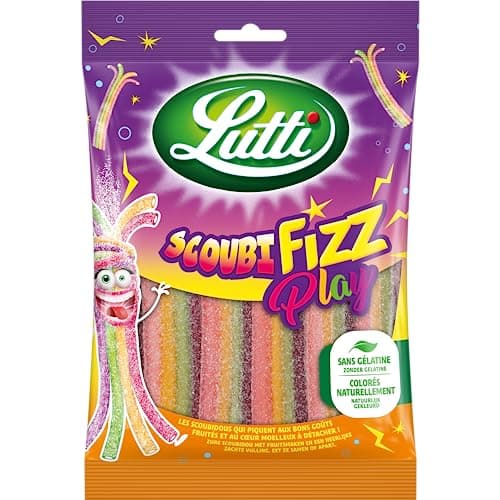 Scoubifizz Lutti 180 g pour enfants en fête réussie