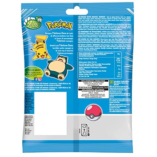 Lutti Pokémon Dooo 100 g pour enfants en milieu scolaire et familial