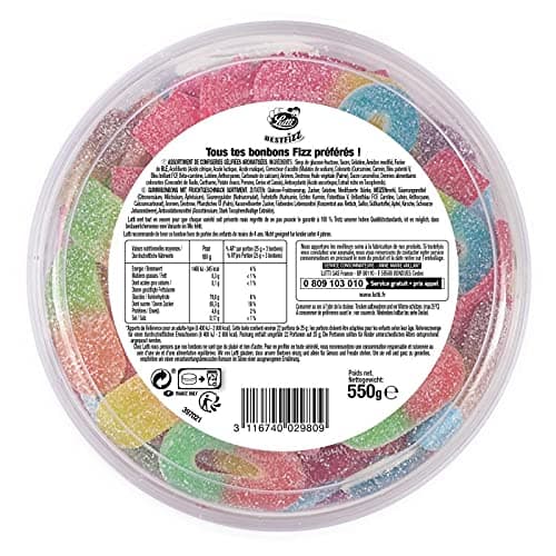 Meilleur Fizz Tubo 550G - Pack de 3 - Sécurité Elevée