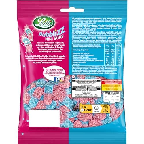 BUBBLIZZ Mini Surf - Lavage Doux Pour Enfants - Formule Hypoallergénique - Grandes Bulles Fun - Poids : 180g