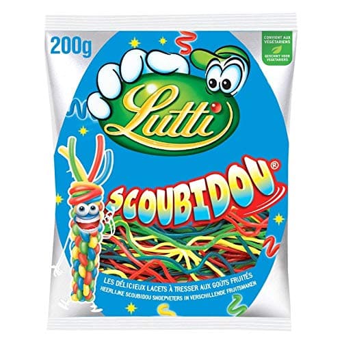 LUTTI - Scoubidou en lot de 4, 200G - Pour Enfant - Accessoires Créatifs - Lot de 4 x 200G - Jouets