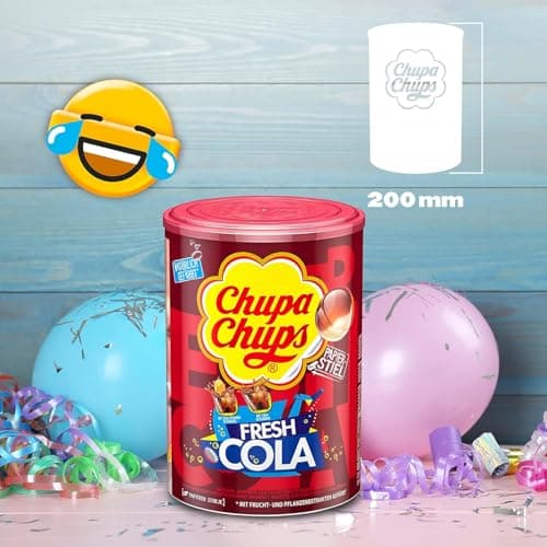 Chupa Chups Cola Sucettes pour l'été (100 x 12 g)  
Chupa Chups Cola Sucettes en promo (100 x 12 g)  
Chupa Chups Cola S