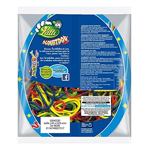 LUTTI - Scoubidou en lot de 4, 200G - Pour Enfant - Accessoires Créatifs - Lot de 4 x 200G - Jouets