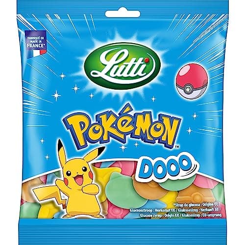 Lutti Pokémon Dooo 100 g pour enfants en milieu scolaire et familial