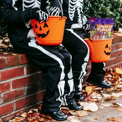 Becky’s Creepy Lollipops 90g – Sucettes d'Halloween effrayantes pour enfants – Bonbons individuellement emballés, à part
