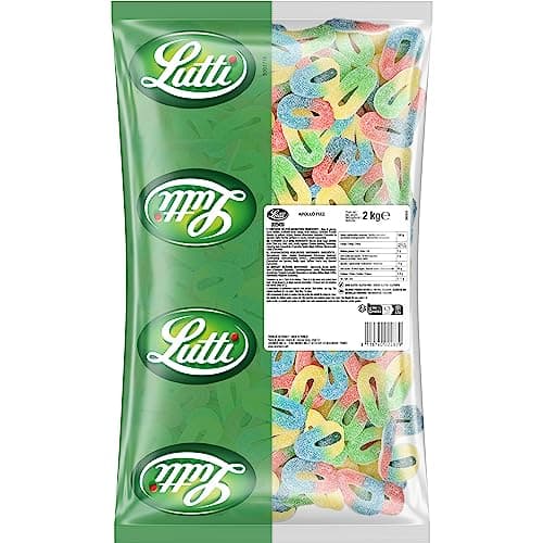 Lutti Apollo Fizz Snack Familial 2kg (Rafraîchissant sans Additifs) - Idéal pour les Enfants, Parties en Famille, Collat