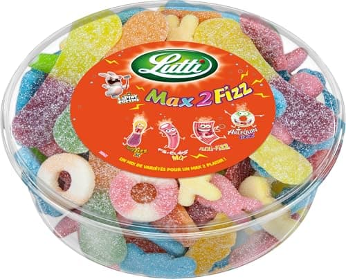 Lutti Max 2 Fizz Taille 500g pour Enfants en Pleine Forme
| Lutti Max 2 Fizz 500g Bonbon Digestif pour Adultes
| Lutti
