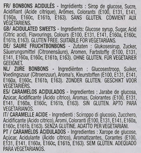 Lutti L'Arlequin CocktailSans Gluten et Végétarien pour Famille, Pique-Nique et Festivités, 2,91 kg