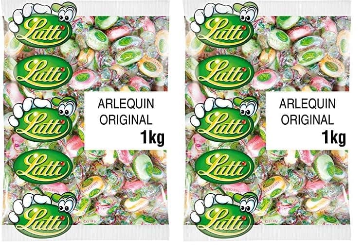 Arlequin original 1kg (Lot de 2) pour adultes à la maison et en vacances, hydratant et nourrissant