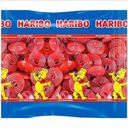 Haribos de Fraise 2kg | Gommes Fraises Dégustation | Enfant & Adulte | Festivité & Collants