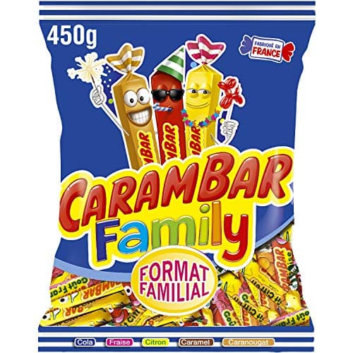 Carambar Carambar Family - Boîte de 450g pour Enfants en Campement