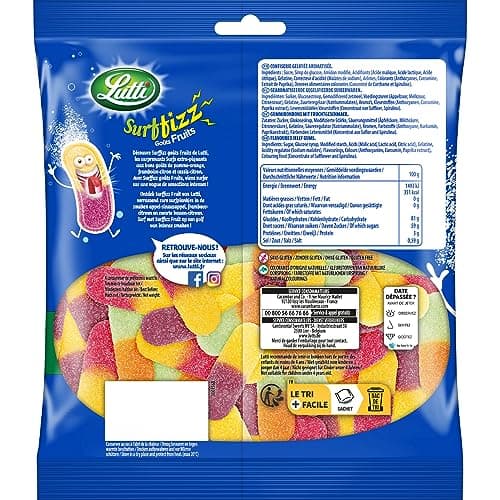 Surfizz Fruits 200g - En-cas Sain pour Sportifs et Enfants (Snack Naturel, 200g)