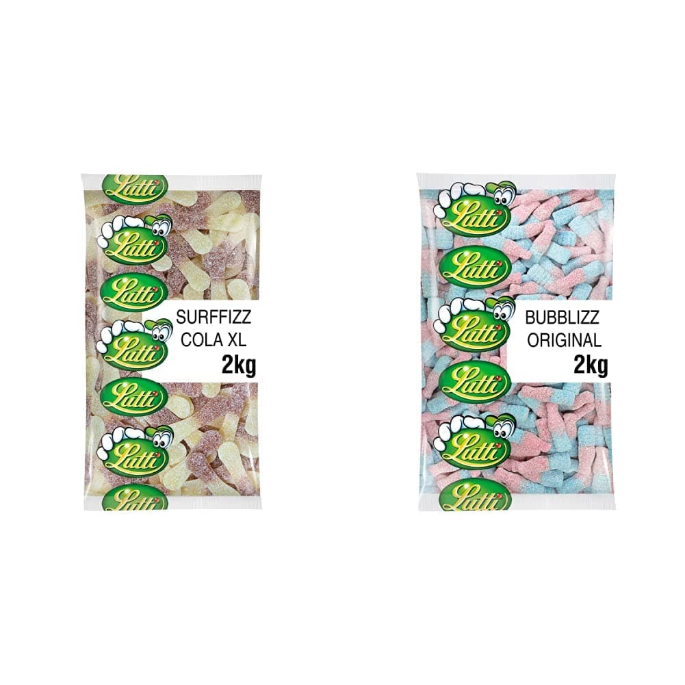 Lutti Surffizz Cola XL Bonbons en Vrac 2 kg pour Enfants en Soufflant
| Lutti Surffizz Cola XL Bonbons en Vrac 2 kg pou
