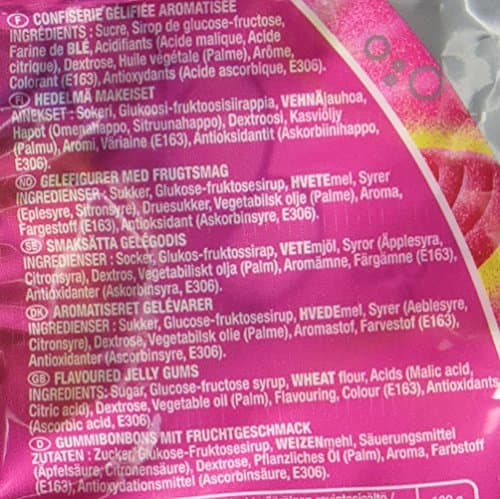 Lutti Flexi Fizz Fraise - Sac à Bulles sans Sucre, Réutilisables pour Popcorn & Biscuits, Lot de 6