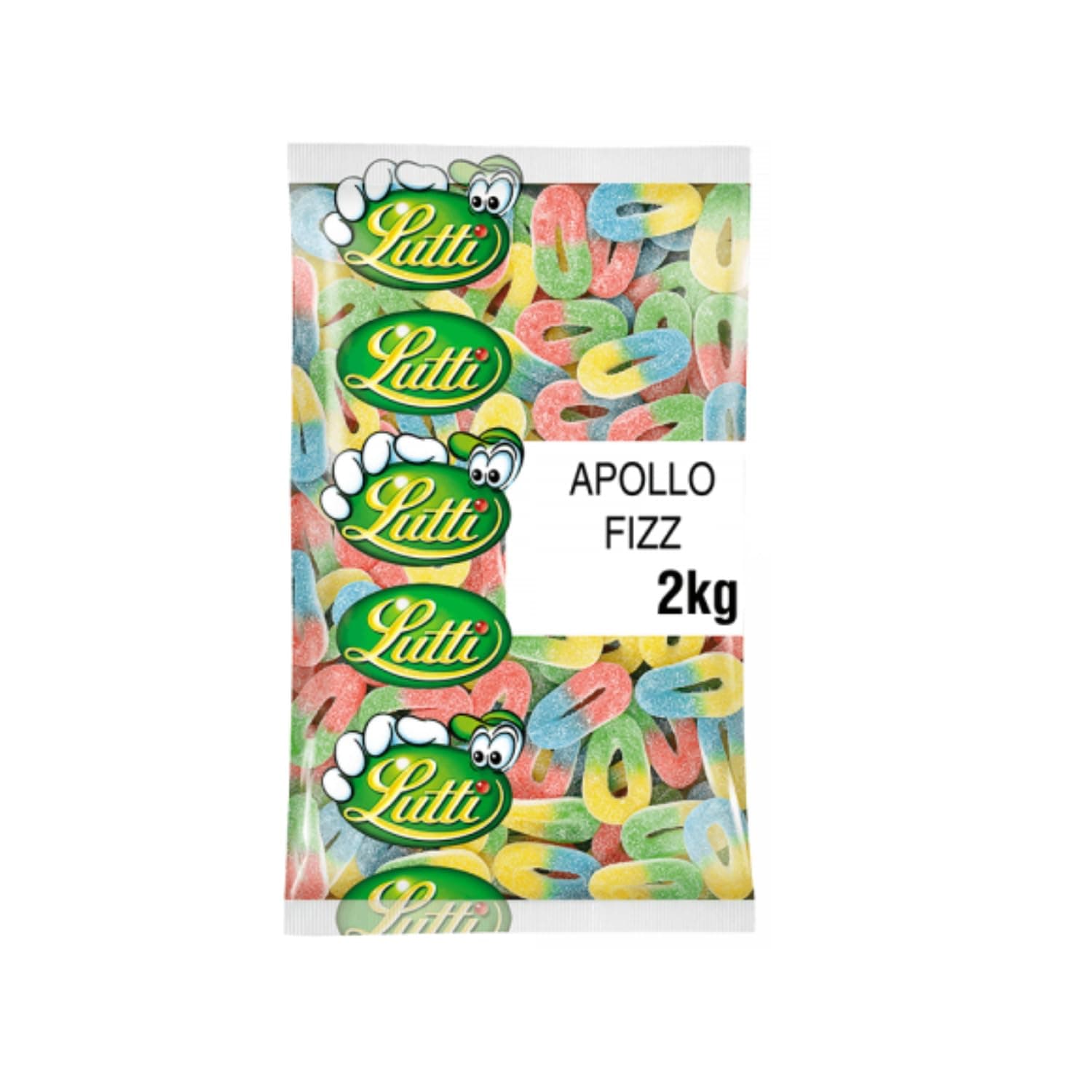 Confiserie gélifiée Apollo Fizz populaires parmi les enfants - pour la fête - saveurs rafraîchissantes - 2 kg
