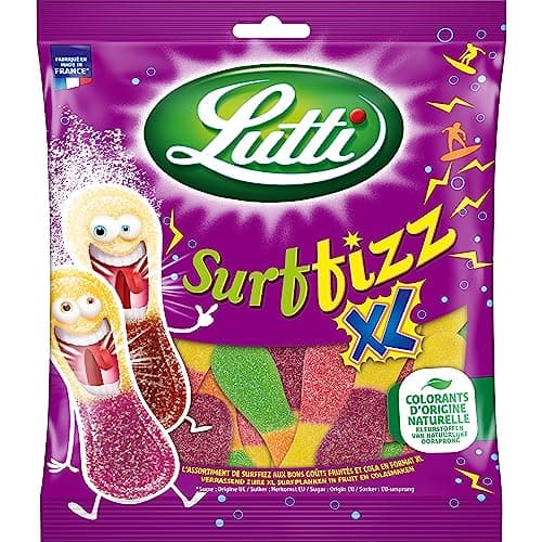 Lutti Surfizz XL 200g - Snack Sain et Pratique, Parfait pour les Chiens et les Chats
