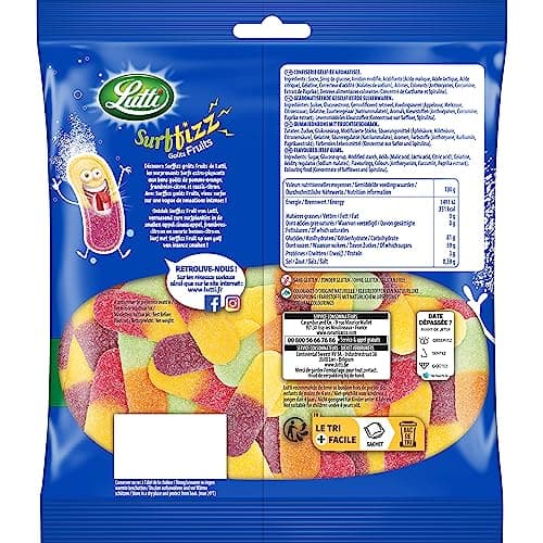 Surfizz Fruits 200g - En-cas Sain pour Sportifs et Enfants (Snack Naturel, 200g)