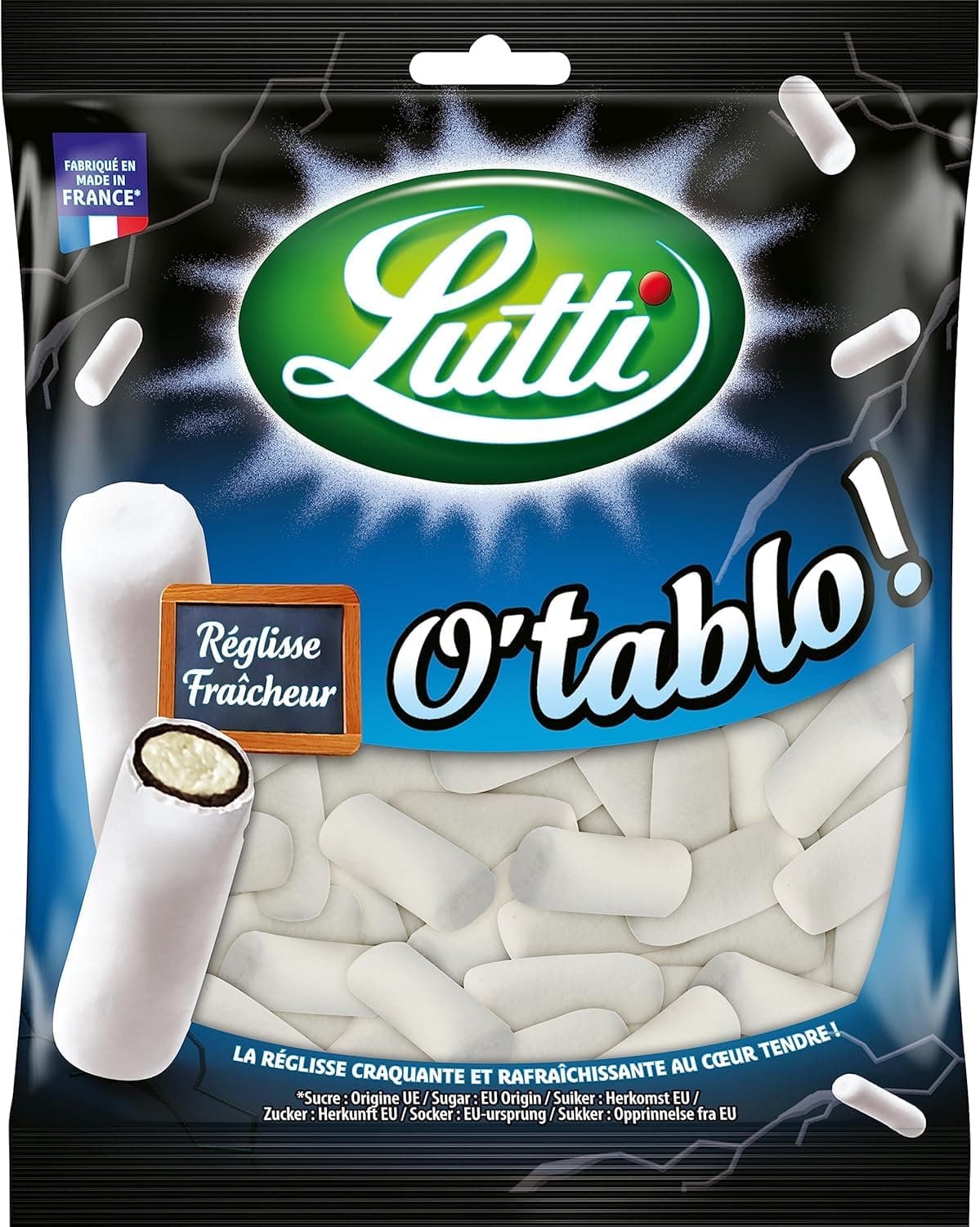 Régissage Lutti O'Tablo fraîcheur - lot de 5 x 200g