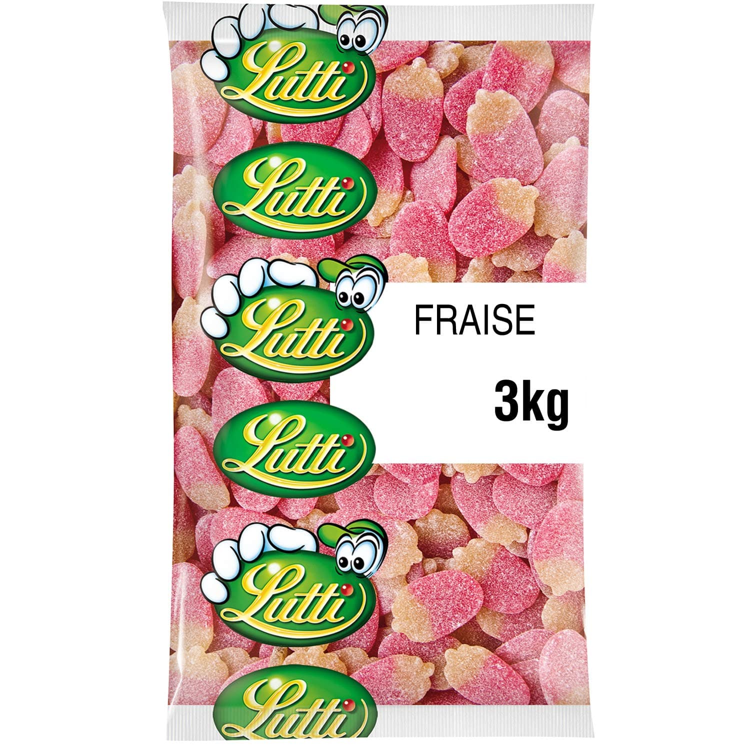 title: Lutti Fraises de 3kg pour Enfant en Pleine Journée Savourez les saveurs fraîches de Lutti!