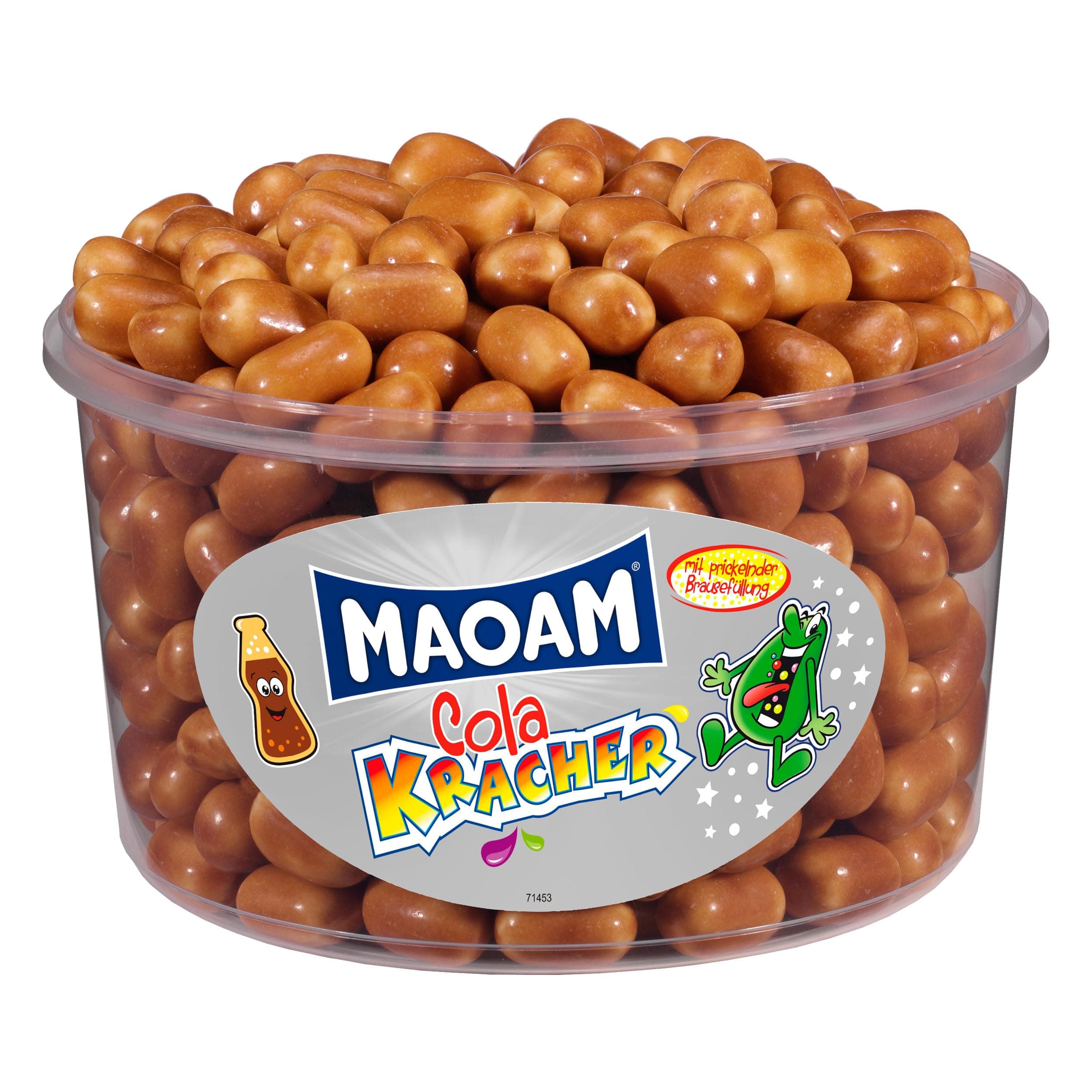 Hard Candy (265 Pièces) - Coques Gourmandes, 1200g Boîte - Haribo Maoam & Croqui Cola