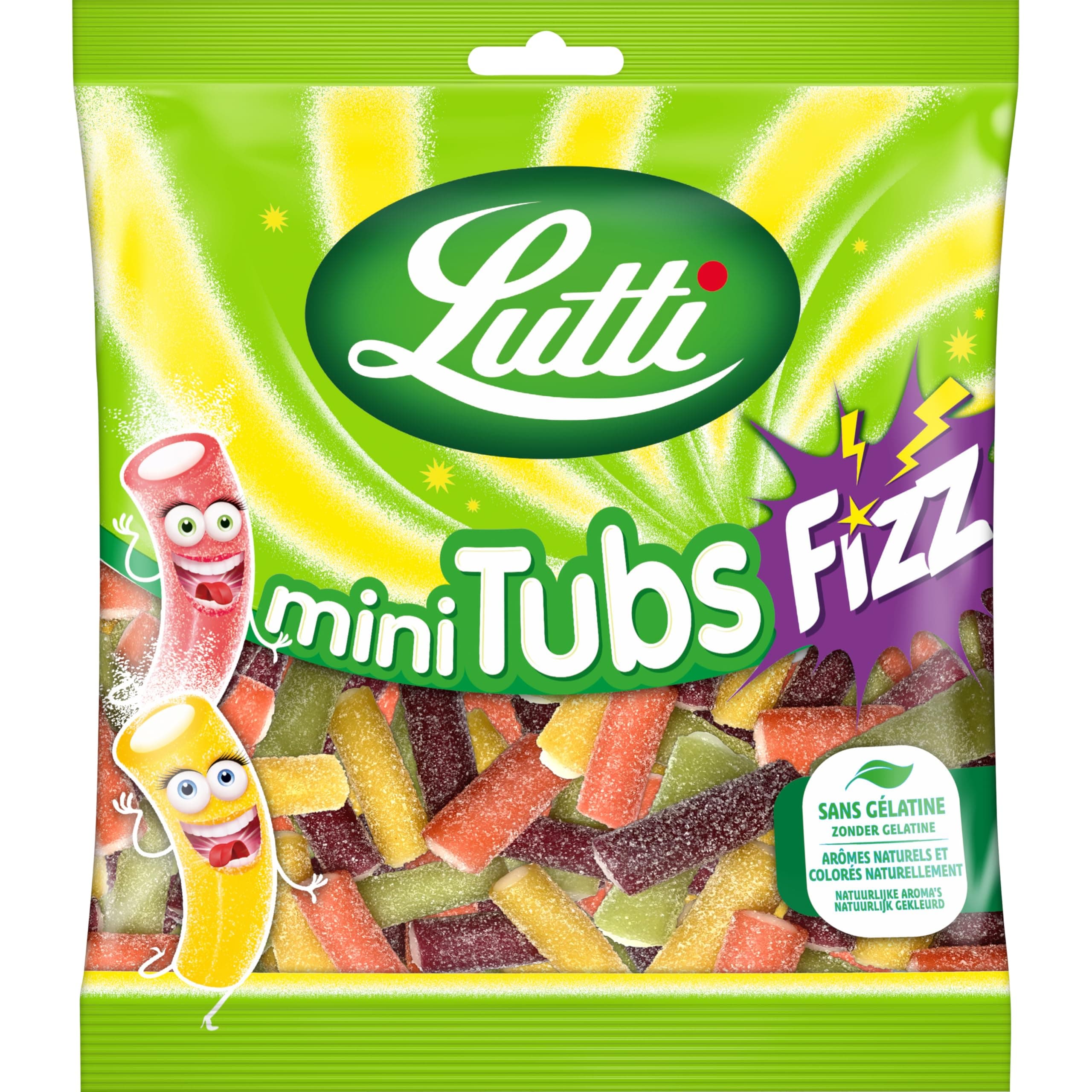 LUTTI MINI TUBS FIZZ - Efficacité et Convenance pour Tous en Hipertension - Boisson Digestive après Repas