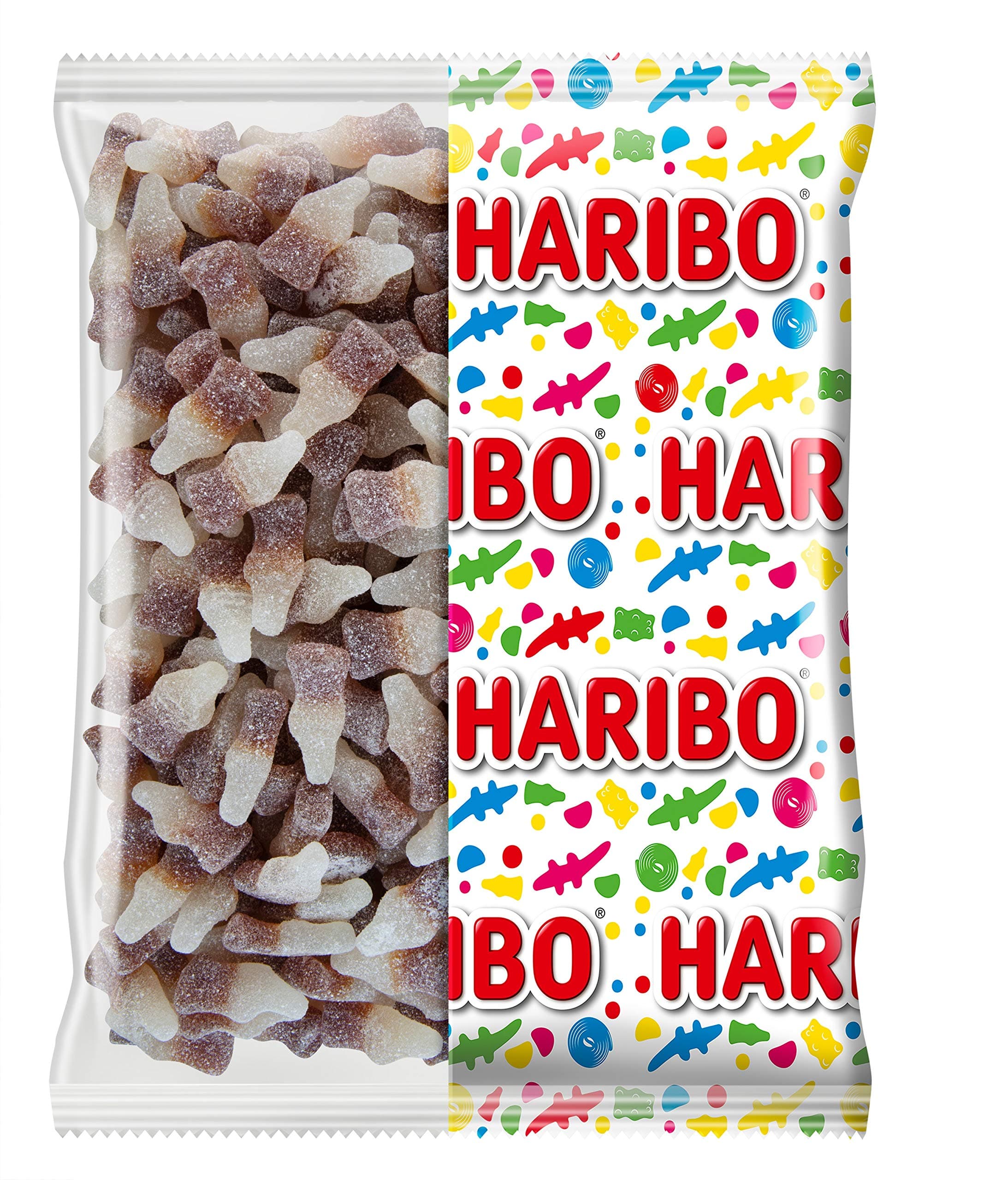 HARIBO - Cola Mistral Pik Piquants Sans Colorants & Gélatine, 2 kg pour Enfants et Ados en Familles ou entre Amis