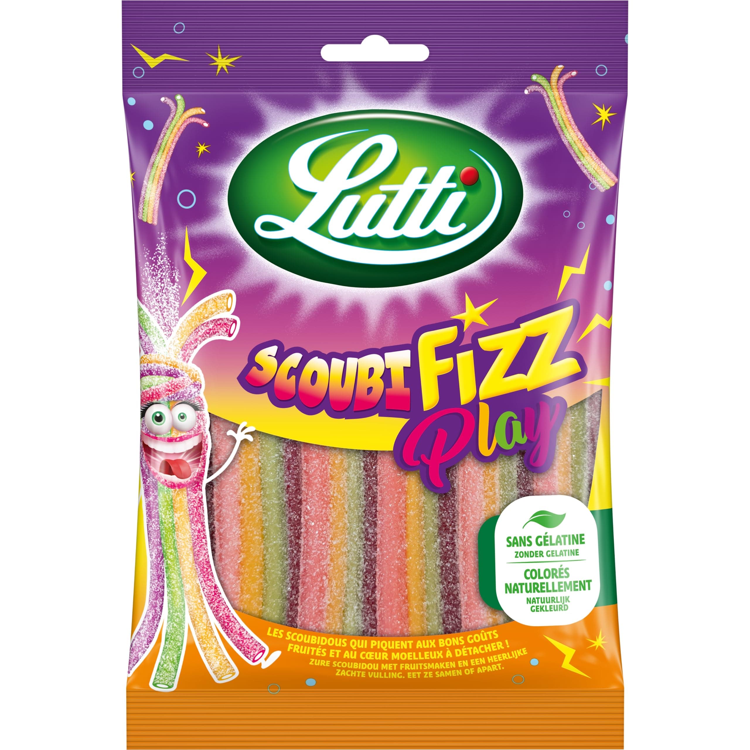 Scoubifizz Lutti 180 g pour enfants en fête réussie