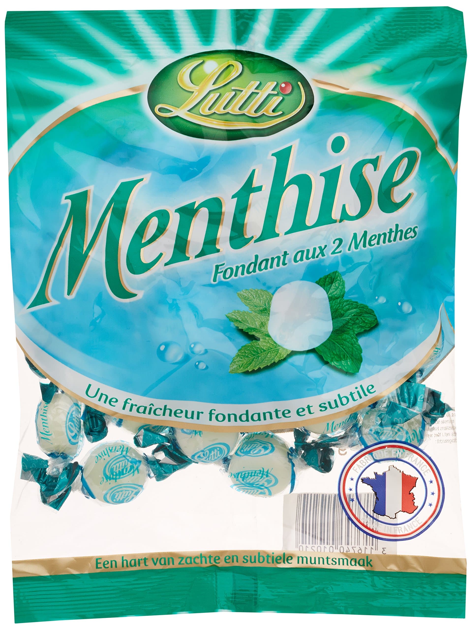 Lutti Bonbons gélifiés pour enfants lors des fêtes et anniversaires, délicieusement rafraîchissants et colorés, 250 g, s