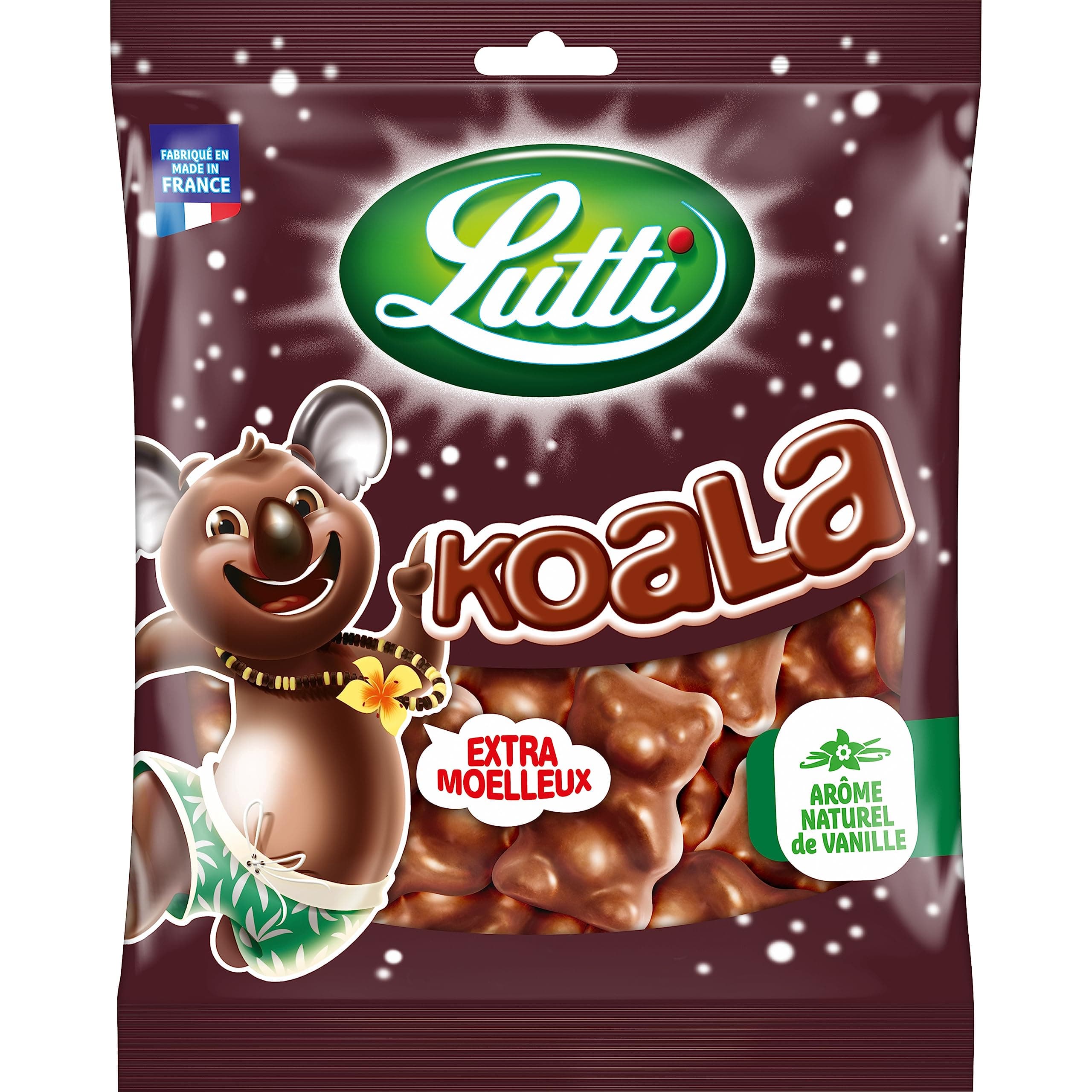 Lutti Koala lait 100G pour bébés dorés et apaisants, idéal pour les couches maternelles et paternels, formulé pour la pe