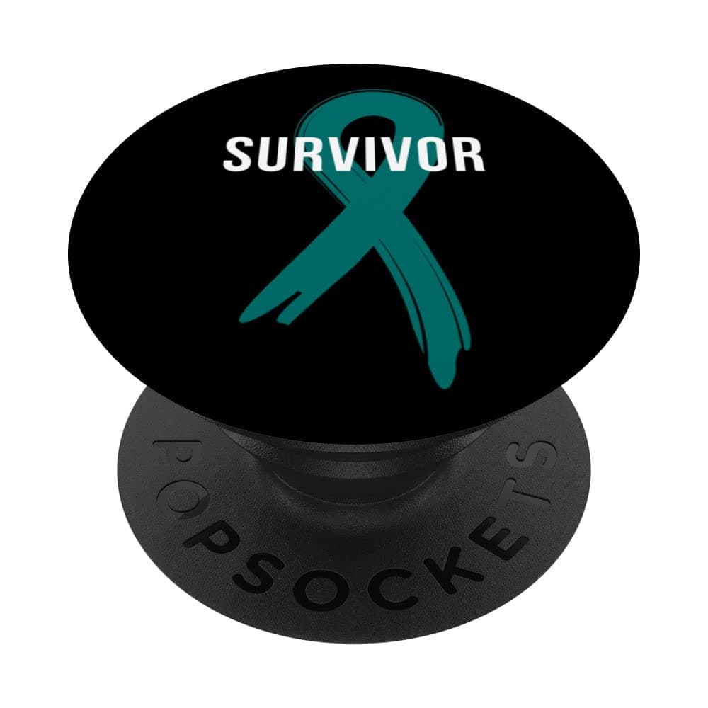 PopSockets PopGrip Interchangeable - Cache-sexe Anti-Cancer pour Femmes, Accessoire Portable pour Soutien Scolaire, Écou