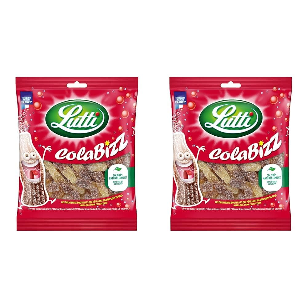 Lutti Colabizz 100 g Lot de 2 - Idéal pour la maison - Odour rafraîchissante - Hypoallergénique - Parfum délicat