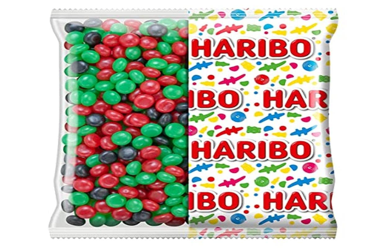 HARIBO Fraisibus Dragées Aromatisées aux Fruits Rouges | Gourmandises pour Enfants et Adulés - Poids Net 2 kg