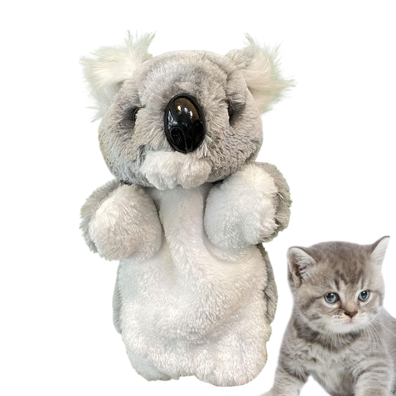 Puppets Nybhyjka Animal Fight Cats Koala.enqueue Animal Puppets pour Chat Toys Entraînement Exercice|Réseaux Populaires