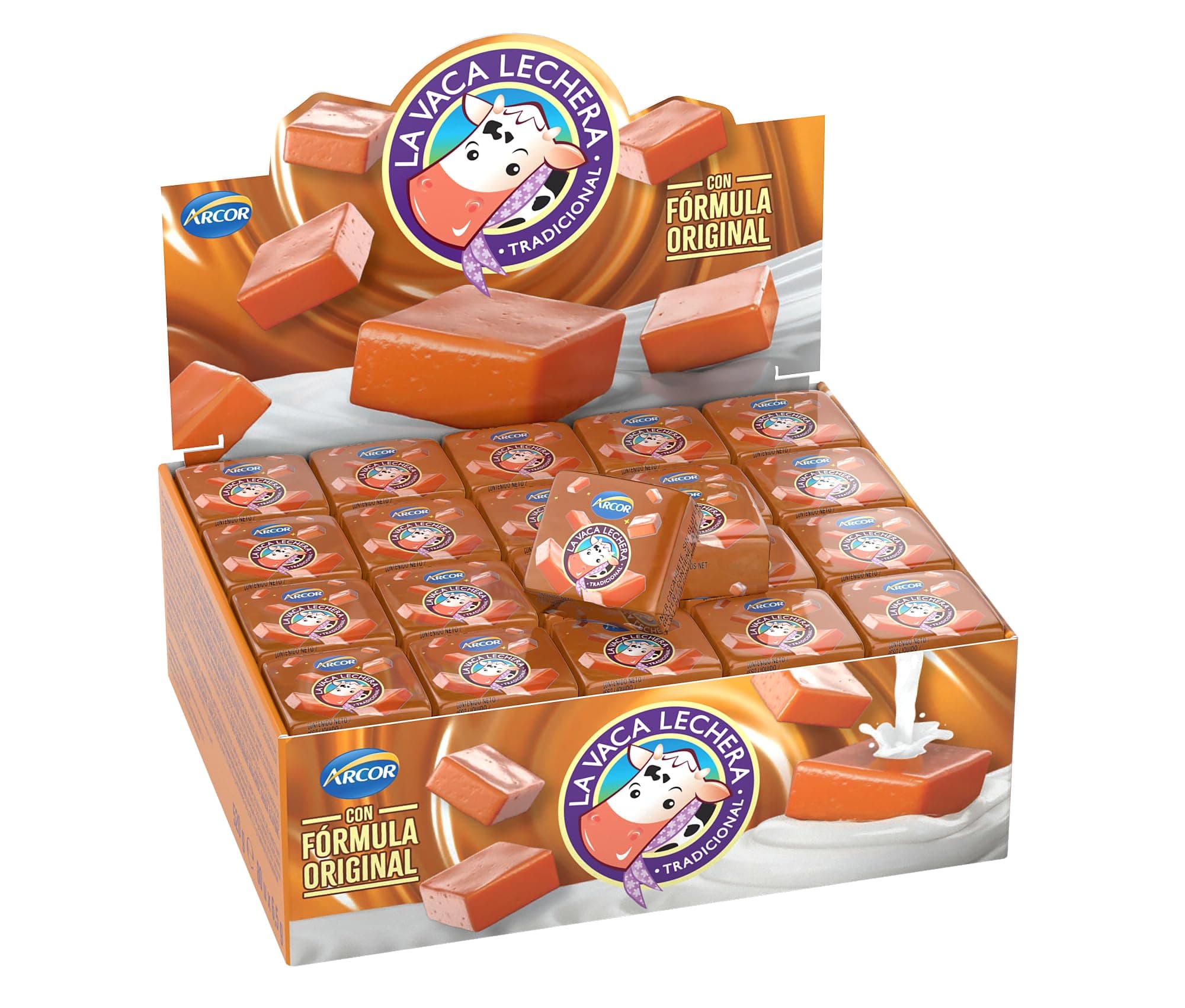 Dulce de Leche Bonbons à la Crème dearamel ARCOR 576g pour Enfants Enfant École