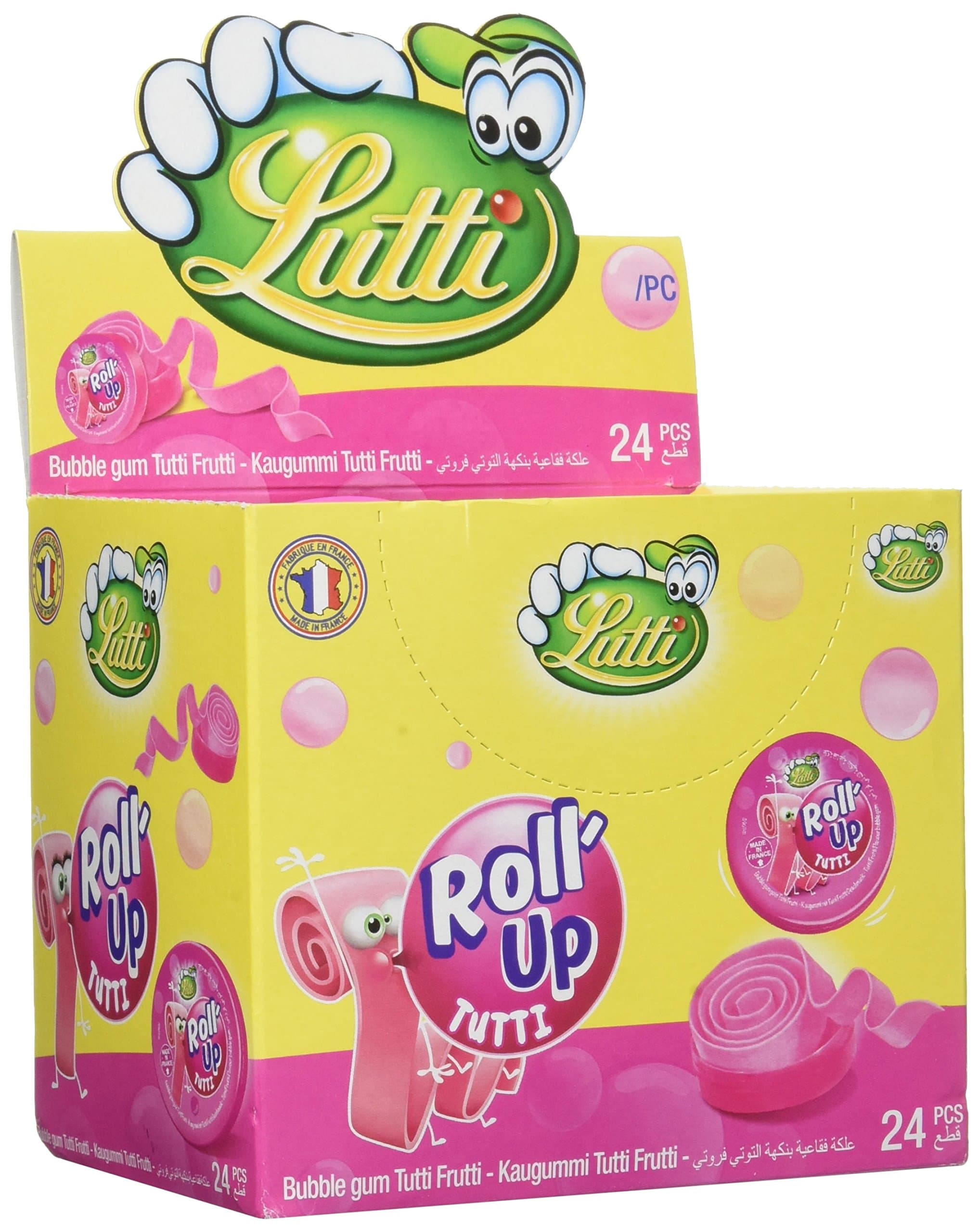 Présentoir LUTTI Roll'Up Tutti 700 g pour Cuisine Économique et Réutilisable