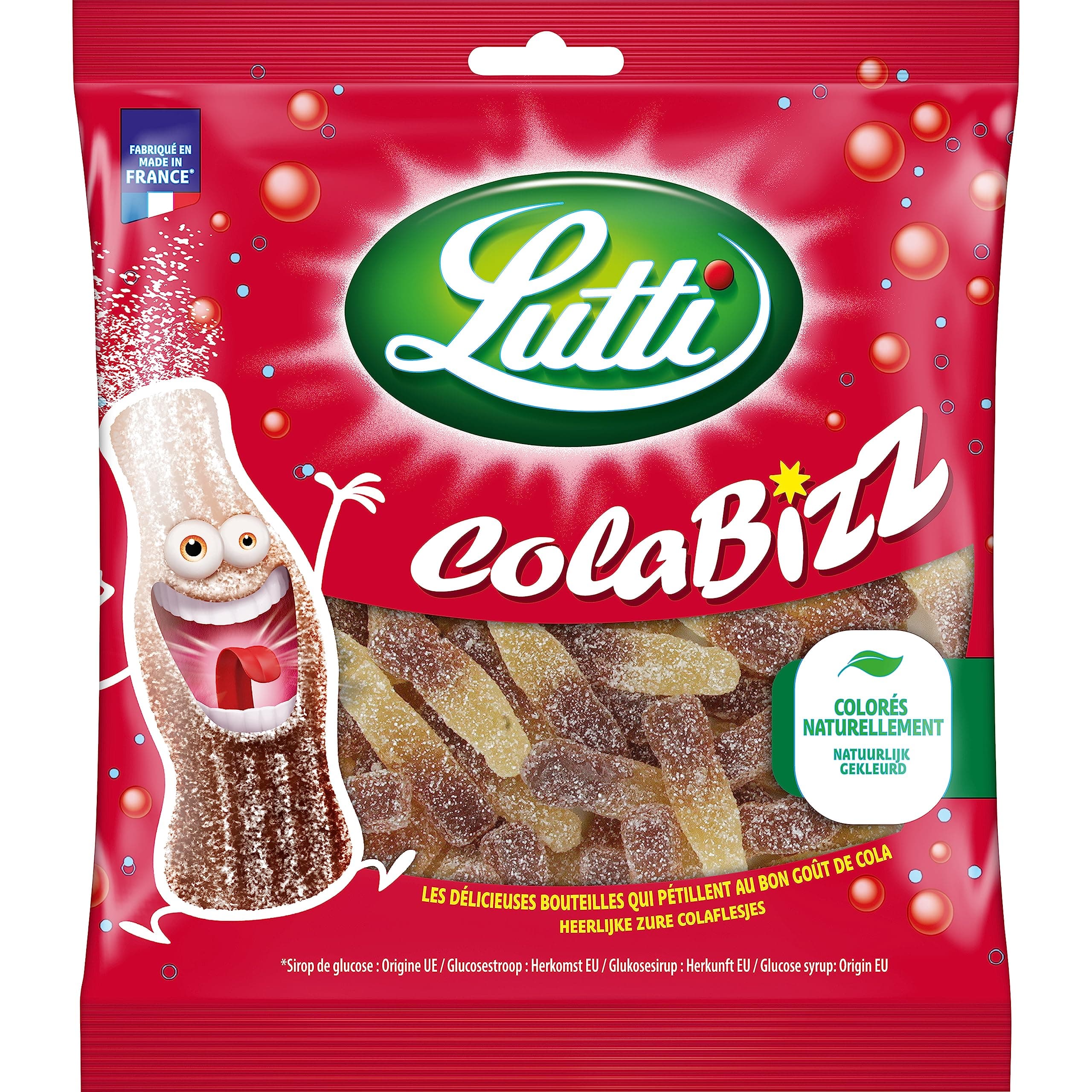 Lutti Colabizz Chocolats 275 g - Bonbons Suaves Pour Enfants - Cadeaux de Noël/Anniversaire